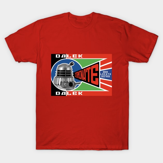 Dalek Distructavisum T-Shirt by tone